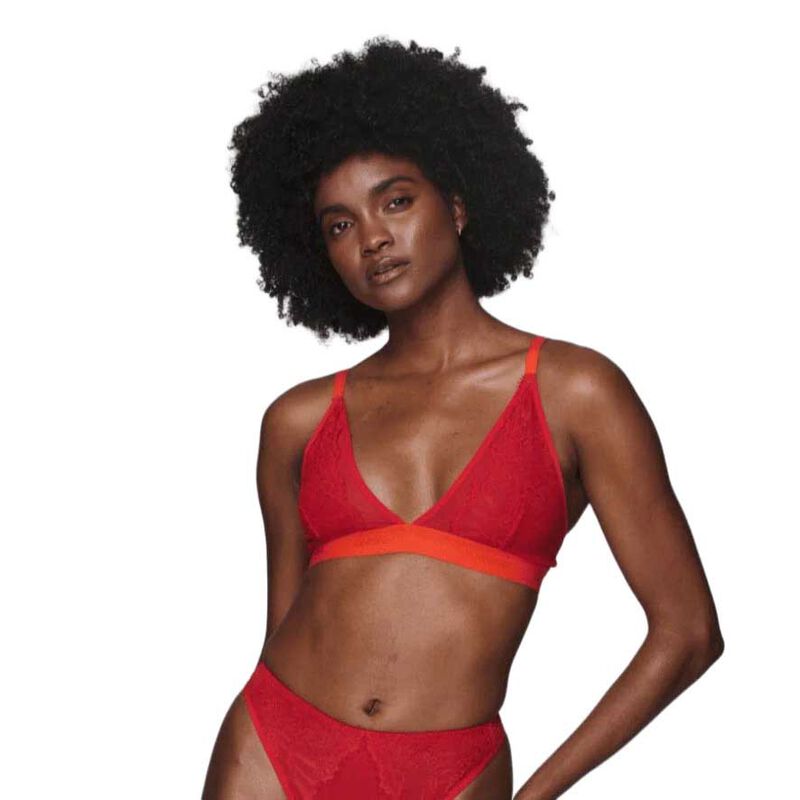Lemonade Dolls Synergy Bralette - Goji Berry & Orange image number 0